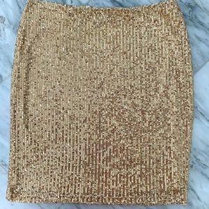 Windsor gold skirt size M